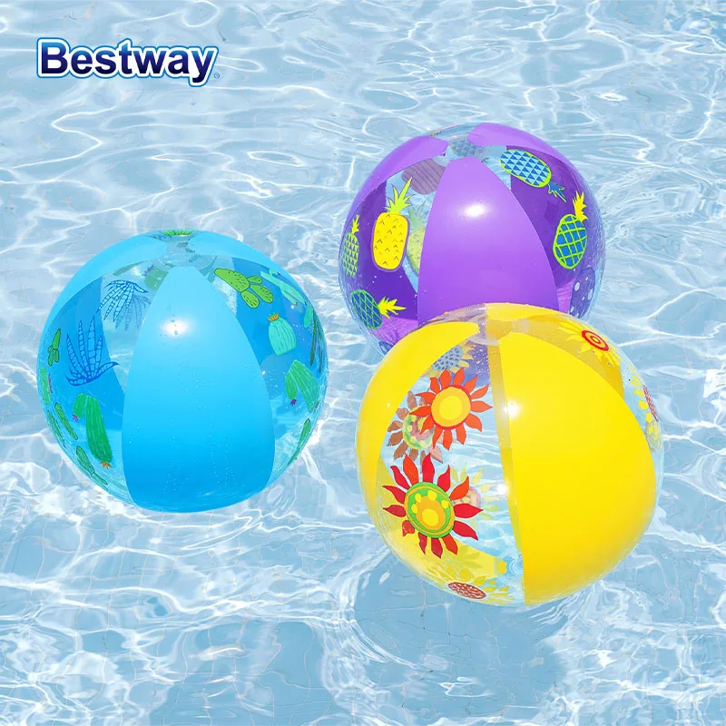 Ballon de plage gonflable coloré à motif - Kf s e b c b be d bdcm - Summer Waterfun