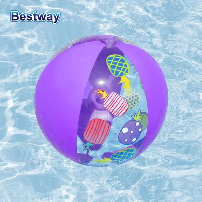 Ballon de plage gonflable coloré à motif - Kf s d e c a c ec b e - Summer Waterfun