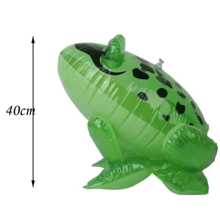 Bouée "Grenouille verte" gonflable (avec lumière clignotante) - Kf s cf cc e dc f ax - Summer Waterfun
