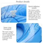 Porte-gobelet flottant "Captain America" gonflable - Kf s e b c a a d c a i - Summer Waterfun