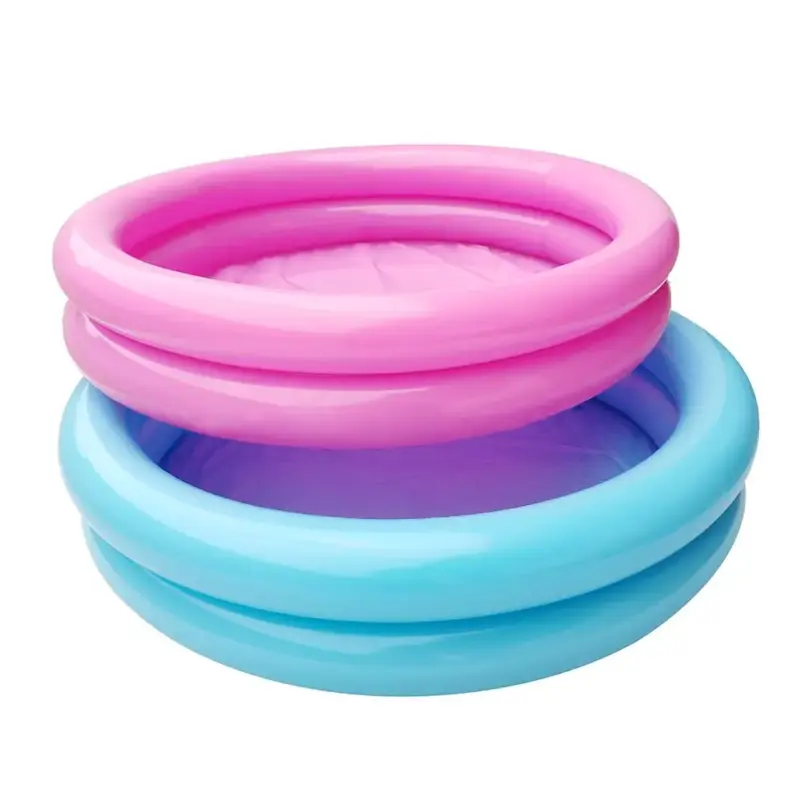 Pataugeoire de jardin en PVC pour enfants, piscine gonflable d'été pour bébé, bassin rond, sports de plein air, jouets aquatiques, 0-3 ans - Kf s b ea e e fb ee df fbf f - Summer Waterfun