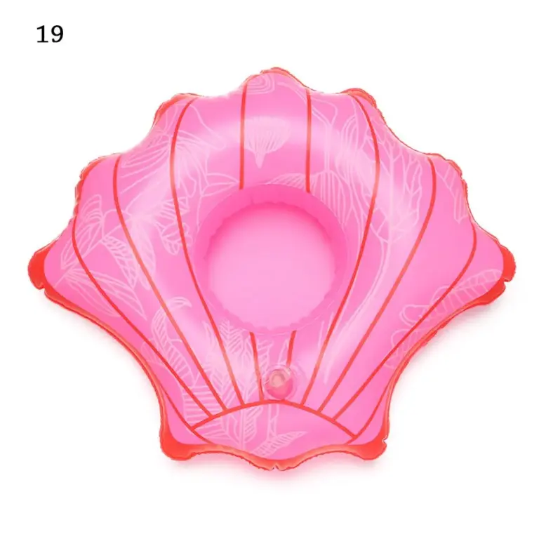 Porte-gobelet "Coquillage rose" - Kf s c e cf dc b a d f du - Summer Waterfun