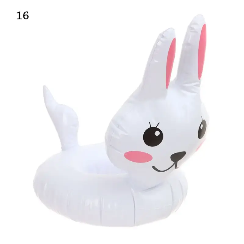 Porte-gobelet flottant "Lapin blanc" gonflable - Kf s e e bdb a abc af b e p - Summer Waterfun