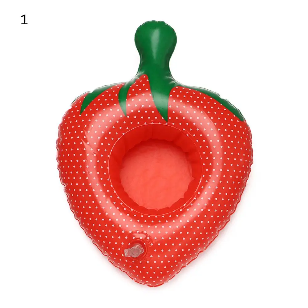 Porte-gobelet flottant "Fraise" gonflable - Kf s e bf e bb d eb f ad cz - Summer Waterfun