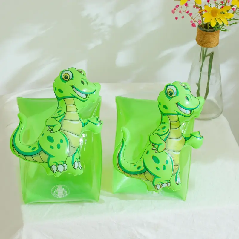 Brassards de natation "Dinosaure vert" - Kf s b ba e ca c adfb - Summer Waterfun