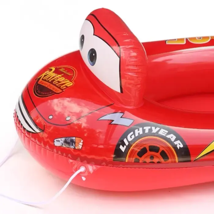 Bouée siège enfant "McQueen" dans Cars - Kf s b ff a b c - Summer Waterfun