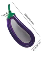 Hamac flottant en forme d'aubergine - Kf s cf dc cd a a fv - Summer Waterfun