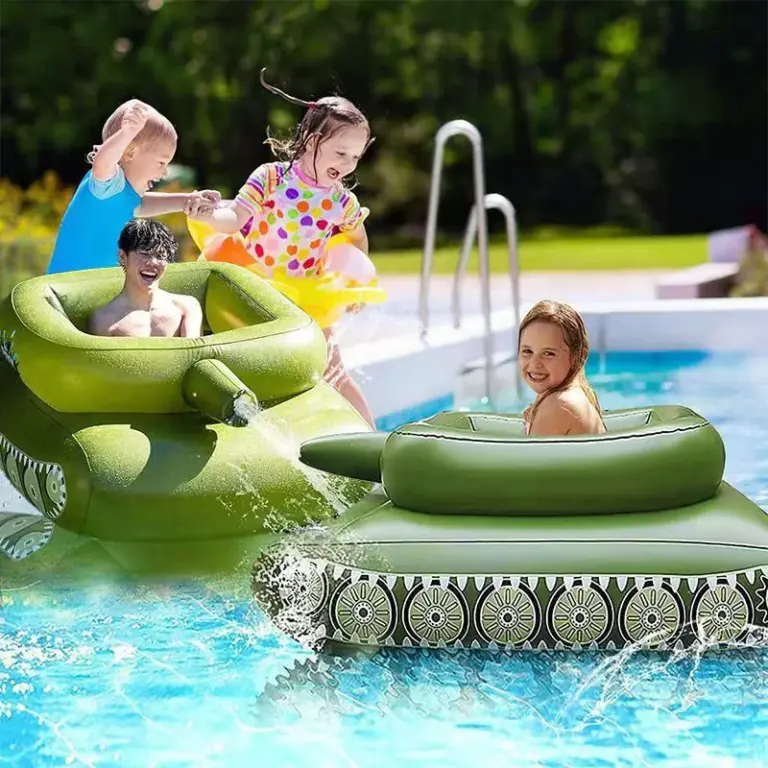 Bouée Tank avec pulvérisateur à deau - Kf sb f d e a c e x - Summer Waterfun