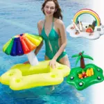 Porte gobelets apéro piscine - Kf sbe c e b dddb c d cc ff p - Summer Waterfun