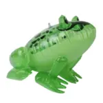 Bouée "Grenouille verte" gonflable (avec lumière clignotante) - Kf sf f b c d ff d ej - Summer Waterfun
