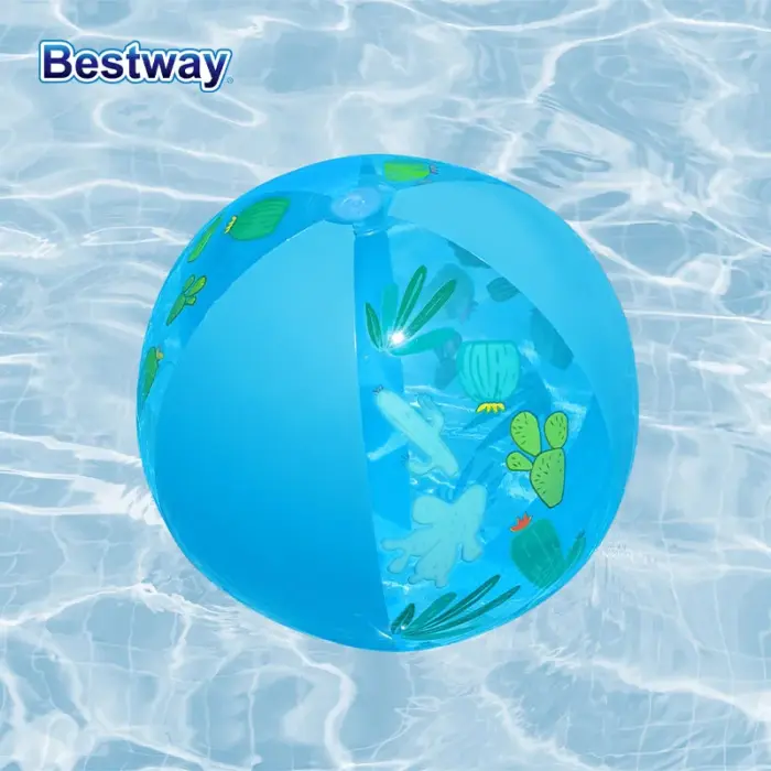 Ballon de plage gonflable coloré à motif - Kf sf f ed ec d bccd fdd f f - Summer Waterfun