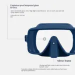 Masque de plongée réglable en silicone - Kf sbae eb ac d e e a z - Summer Waterfun