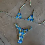 Maillot de bain brésilien à carreaux - Kf sf fef f a a f f fffecd - Summer Waterfun