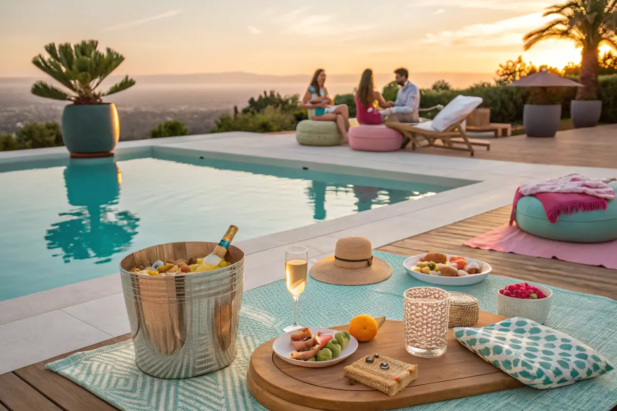 Les meilleurs accessoires pour un apéro piscine ! - Accessoires pour un apero piscine - Summer Waterfun