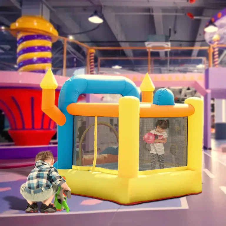 Maison chateau gonflable de rebond pour enfants - Kf s fd b eca baa a f a - Summer Waterfun