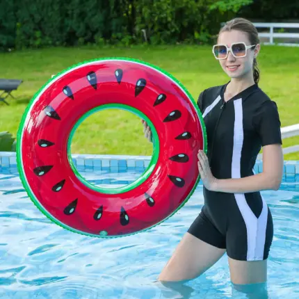 Bouée "Pastèque" ronde - Kf s ae dba de a b ab c d c - Summer Waterfun