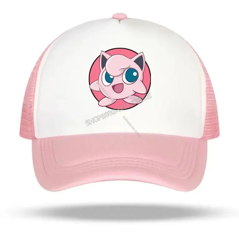Casquette de Baseball "Rondoudou" dans Pokémon - Kf s c c d a d d a ds - Summer Waterfun