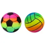 Ballon de football multicolore pour la plage - Kf s f c eb e f aa b z - Summer Waterfun