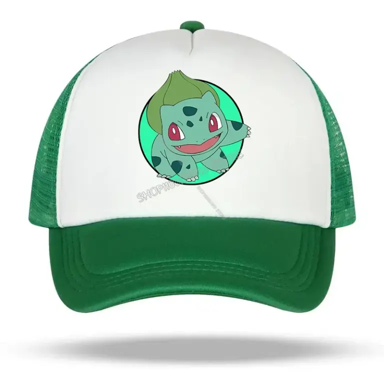 Casquette de Baseball "Bulbizarre" dans Pokémon - Kf s ee b f eb b e n - Summer Waterfun