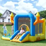 Maison chateau gonflable de rebond pour enfants - Kf s e dcb b bd d fb f al - Summer Waterfun