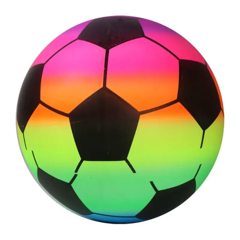 Ballon de football multicolore pour la plage - Kf sb fbbc f ab f b e c bb c w - Summer Waterfun