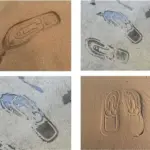 Tongs semelle pénis à lanière en tissu bleu - Kf sd b f fe a b e a e bex - Summer Waterfun