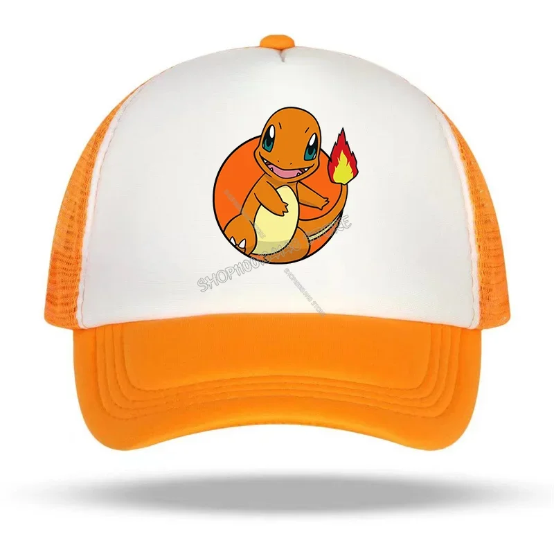 Casquette de Baseball "Salamèche" dans Pokémon - Kf sf ff ff fa a f b c f - Summer Waterfun