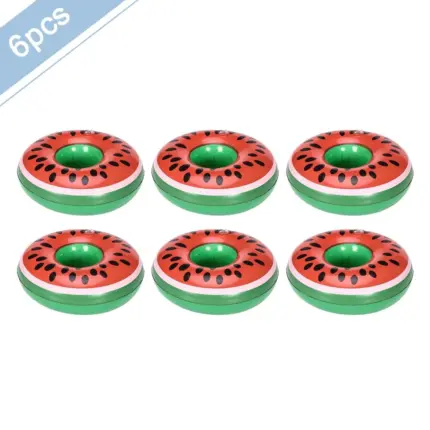 Lot de 6 porte gobelets "Pastèque" - Kf sf efdf ac a ba e a c g - Summer Waterfun