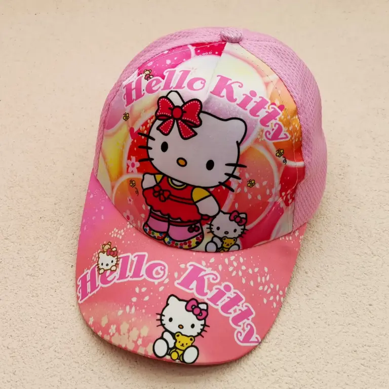 Casquette “Hello Kitty" pour enfant - Kf s dfae a e ba ed b s - Summer Waterfun