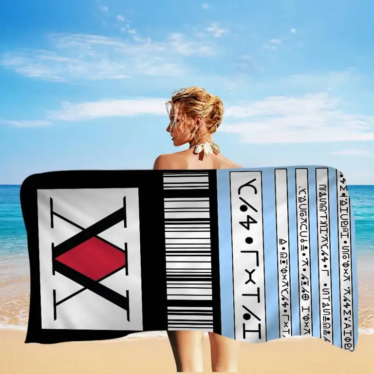 Serviette de plage "Gon" dans Hunter × Hunter - Kf sa c ab be ca d d afe h - Summer Waterfun