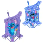 Maillot de bain “Stitch” pour fille - Kf sc b fc dace bfc b ah - Summer Waterfun