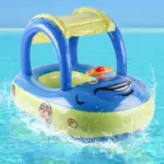 Bateau gonflable pour enfant avec toit pare-soleil - Kf se f d b a ad a e dca b - Summer Waterfun