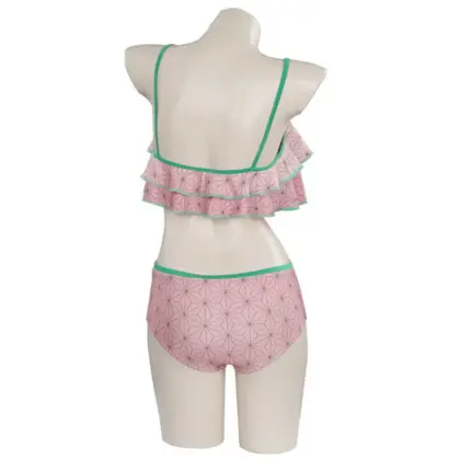 Maillot de bain deux pièces “Nezuko Kamado” dans Demon Slayer - Kf s b cca a e edb f cg - Summer Waterfun