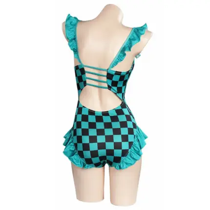 Maillot de bain une pièce “Tanjiro Kamado” dans Demon Slayer - Kf s e f a f a a c e a c dag - Summer Waterfun