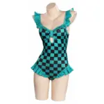 Maillot de bain une pièce “Tanjiro Kamado” dans Demon Slayer - Kf s d bc bd cad f f f - Summer Waterfun