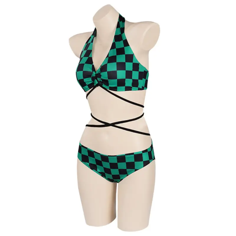 Bikini “Tanjiro” dans Demon Slayer - Kf s c b e f df q - Summer Waterfun