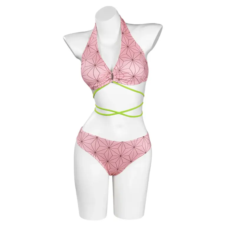 Bikini “Nezuko Kamado” dans Demon Slayer - Kf sad f a d d c f - Summer Waterfun