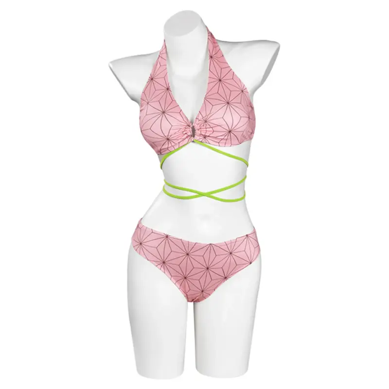 Bikini “Nezuko Kamado” dans Demon Slayer - Kf sad f a d d c f - Summer Waterfun