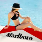 Serviette de plage “Marlboro Red” - Kf sc aa d b d b a af e b bb ab - Summer Waterfun