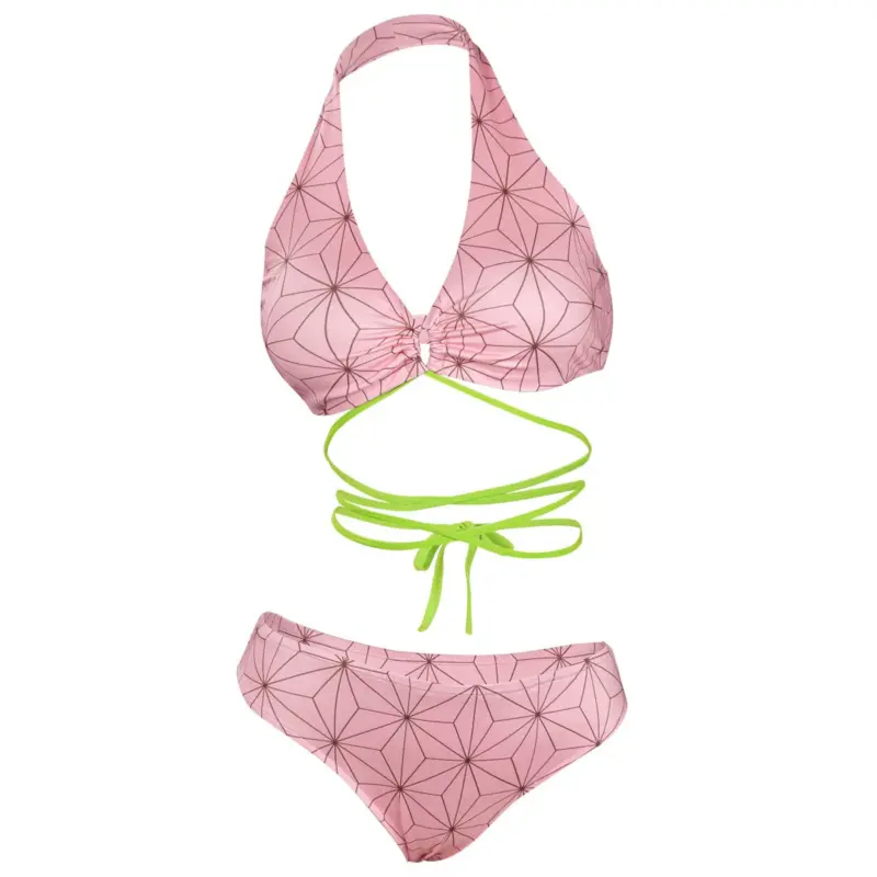 Bikini “Nezuko Kamado” dans Demon Slayer - Kf sf a c d aa e bv - Summer Waterfun