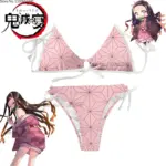 Bikini “Nezuko” dans Demon Slayer - Kf sf a da c e b c - Summer Waterfun