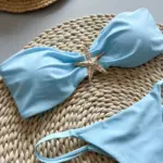 Maillot de bain deux pièces bandeau avec étoile de mer - Kf s b dde a d bfae c a fb - Summer Waterfun