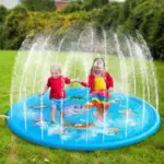 Tapis d’eau splash pad gonflable avec jets pour enfants - Kf s aa c d ee e ffc ee f f - Summer Waterfun