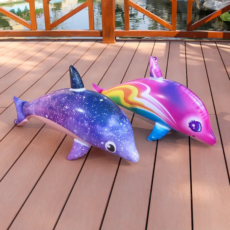 Dauphin gonflable sauteur pour piscine - Kf s fac a ac b b af e e ew - Summer Waterfun