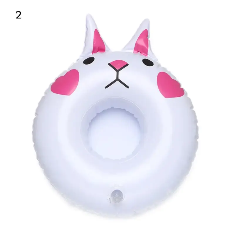 Porte-gobelet flottant “Lapin mignon” gonflable - Kf s fb bba fe b b c f p - Summer Waterfun