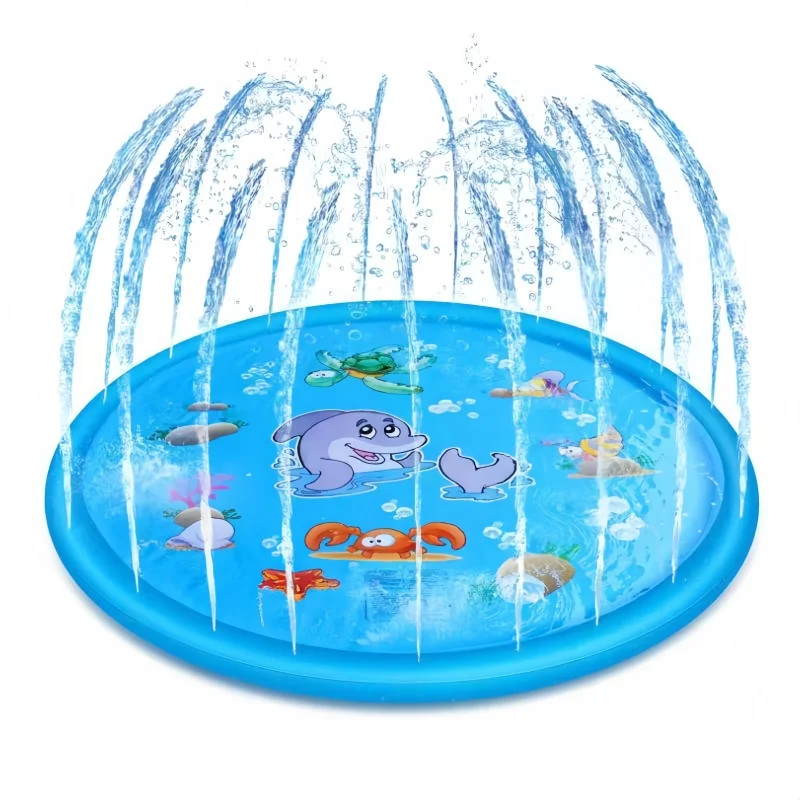 Tapis d’eau splash pad gonflable avec jets pour enfants - Kf sac f cda e f fbe d e be bdc g - Summer Waterfun