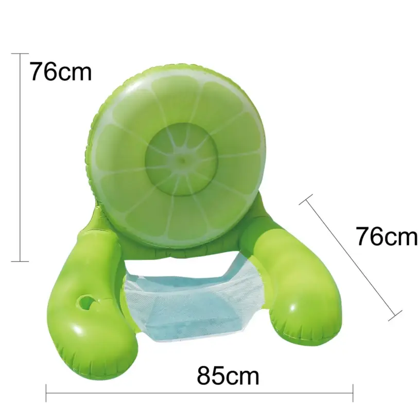 Fauteuil flottant gonflable en forme de citron vert pour piscine - Kf sbae b cd ab da q - Summer Waterfun