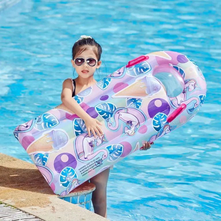 Matelas gonflable de piscine à motif licorne - Kf s b d a b f e a da b - Summer Waterfun