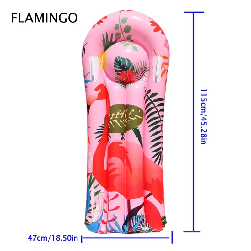 Matelas gonflable de piscine à motif Flamant Rose - Kf sec ebaee a f e b b f dh - Summer Waterfun